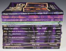 Seventeen Mage: The Ascension Roleplaying Game source books and supplements by White Wolf