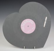 Jessie Ware + Samphe - Valentine (YT055) twelve inch heart shaped no CD single