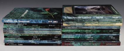 Thirty Vampire: The Masquerade Role Playing Game source books by White Wolf to include Core Rule