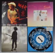 Approximately 60 twelve inch singles, picture discs and promos including Bruce Springsteen, The