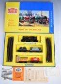 Hornby Dublo 00 gauge model railway Tank Goods train set with 0-6-2 69550 tank locomotive, 2016,