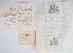 An admission pass to view the royal procession for the Coronation of King George V on June 23rd 1911