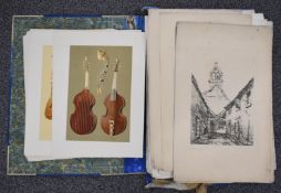 A J Hipkins illustrations of musical instruments, published by Adam and Charles Black 1888,