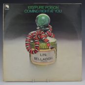 100% Pure Poison - Coming Right At You (INS 3001). Record and cover appear VG