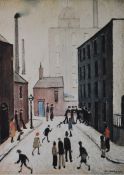 Lawrence Stephen Lowry (1887-1976) signed limited edition (of 850) print by Venture Prints Ltd