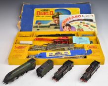 Hornby Dublo 00 gauge 3-rail model railway train set with 4-8-0 48158 locomotive, in original box