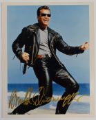 Arnold Swarzenegger autographed movie or film photograph, 25 x 18cm