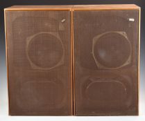 Pair of KEF Cadenza 8 ohm speakers.  Approximate size of each speaker 60x30.5x30.5cm.