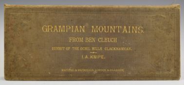 J.A. Knipe (James Alexander) Grampian Mountains From Ben Cleuch The Summit of the Ochil Hills