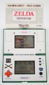 Nintendo Zelda Multi Screen Game & Watch with instruction manual, 1989, ZL-65.