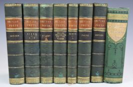 [Bindings] British Poets: John Dryden, Sir Walter Scott, William Cowper, John Milton, Alexander