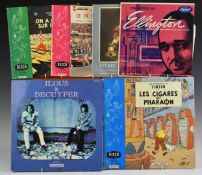 Approximately 50 albums including ten inch, mostly World, Folk, Spanish guitar etc, plus singles,