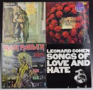 Approximately 60 albums including Folk, Rock, and Pop, mostly 1970s and 1980s