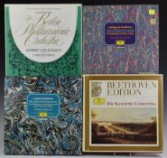 Classical - 12 box sets on Deutsche Grammophon including Beethoven's 9 Symphonies (415 066-1),