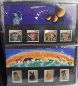 Two albums containing GB and world stamps including GB presentation packs