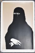 Ryan Callaman 'Ryca' (born 1981) signed limited edition (8/10) print Ona Islam, 76 x 50 cm