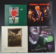A collection of 27 albums including Primal Scream, Close Lobsters, His Name Is Alive, Hood,