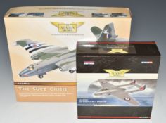 Two Corgi The Aviation Archive 1:72 scale diecast model aircraft comprising English Electric