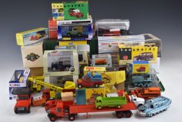 A large collection of Corgi, Dinky, Atlas Editions, Joal, Vanguards and similar diecast model
