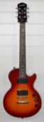 Epiphone Les Paul Special II electric guitar in Cherry Sunburst finish, manufactured in 2007, serial