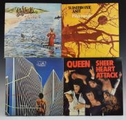 Approximately 25 albums including Pink Floyd, Genesis, Wishbone Ash, Yes, Queen, Deep Purple etc