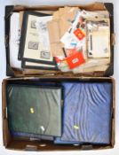 GB, Commonwealth and world stamps and first day covers in albums and loose, including mint GB