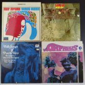 Approximately 140 albums of mixed genres plus 12 inch singles