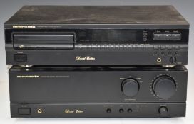 Marantz Special Edition stereo amplifier and CD player, model numbers PM44-SE and CD52 MkII