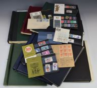 A mint and used GB stamp collection from 1840 1d black (x10, one appears mint), 1d black on cover,