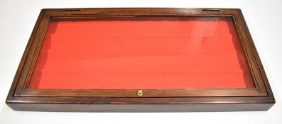 Table top display cabinet, L80 x D41 x H6cm