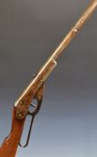 King Manufacturing Co 500 Shot Winchester style under-lever air rifle, serial number 2236.