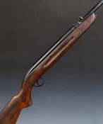 BSA Airsporter Mk I .22 under-lever air rifle with semi-pistol grip and adjustable sights, serial