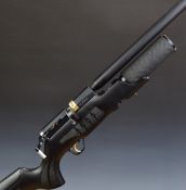 Cometa Lynx MkII .22 PCP air rifle with chequered semi-pistol grip, adjustable cheek piece, multi-