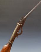 Gem type .177 air rifle with adjustable trigger and octagonal barrel, serial number 319.