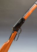 Henry Winchester style .22 underlever-action rifle with original adjustable sights, Zero Option 4x40