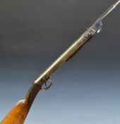 E Anson & Co of Birmingham The Ansonia .177 air rifle with chequered grip, stock stamped 'E