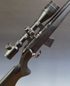 CZ American 452-2E .17 bolt-action rifle with composite stock, chequered semi-pistol grip, sling,