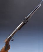 BSA Standard No 1 Light or Ladies .177 under-lever air rifle with chequered semi-pistol grip and