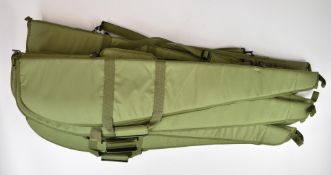 Eight padded shotgun or rifle slips.