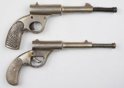 Two Langenham of Germany .177 air pistols Dolla and Dolla Cub, both with chequered metal grips and