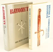 Two bayonet books, British and Commonwealth Bayonets by Ian Skennerton and Robert Richardson and