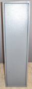 Metal gun safe or cabinet, with keys and fitting kit, 40 x 33 x 150cm
