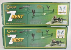 Two Caldwell Shooting Supplies The 7 Rest rifle or shotgun shooting rests, both in original boxes.