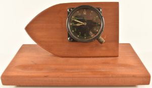 WW2 RAF Lancaster bomber mounted cockpit clock MK2D also marked to dial 6A/1275, 10448/41, Air