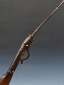 Gem type .177 air rifle with adjustable trigger and part octagonal barrel, serial number 28277.