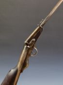 C G Bonehill The Britannia Anglo Sure-Shot Mark I .177 air rifle with top plate stamped 'Anglo-