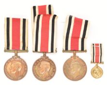 Three George VI Special Constabulary For Faithful Service Medals, named to Harold H S Jackson,