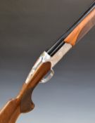Huglu 103 DE 20 bore over and under ejector shotgun with engraved locks, underside, trigger guard,