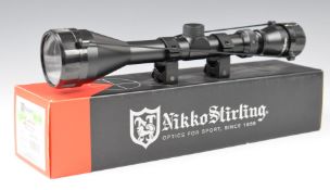 Nikko Stirling Mountmaster 4-12x50 4plex air rifle or similar scope, in original box