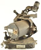 WW2 American Air Force Sperry Gyroscope E-1 roll stabilizer mounted on a bombsight sighting head